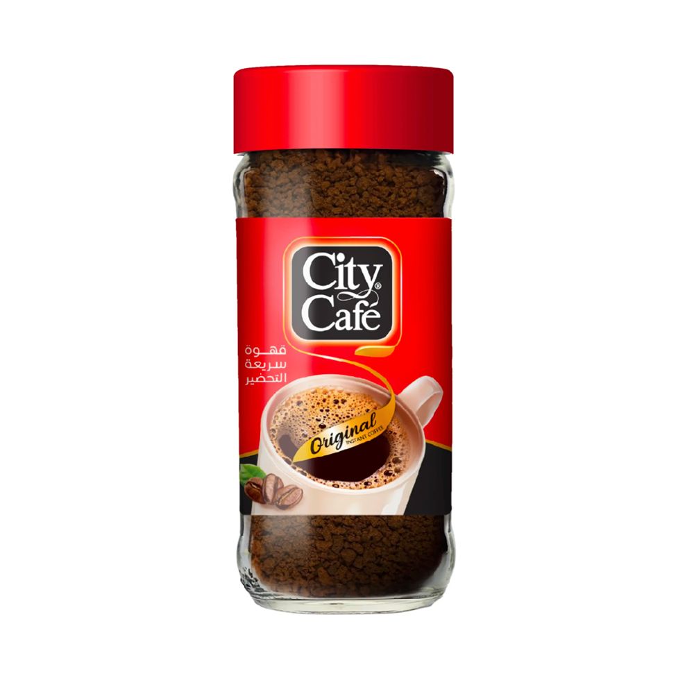 Original - City Café - Instant Coffee - 80g Jar, Enough For 40 Cups Of Instant Coffee
