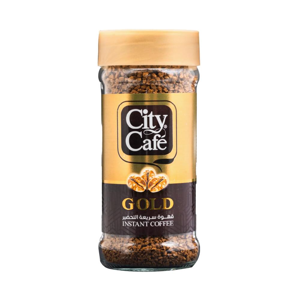 Gold City Cafe Instant Coffee - 80g Jar, Enough For 40 Cups Of Instant Coffee